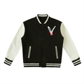 Viperveil 2025 Two-Tone Fleeced Varsity Jacket