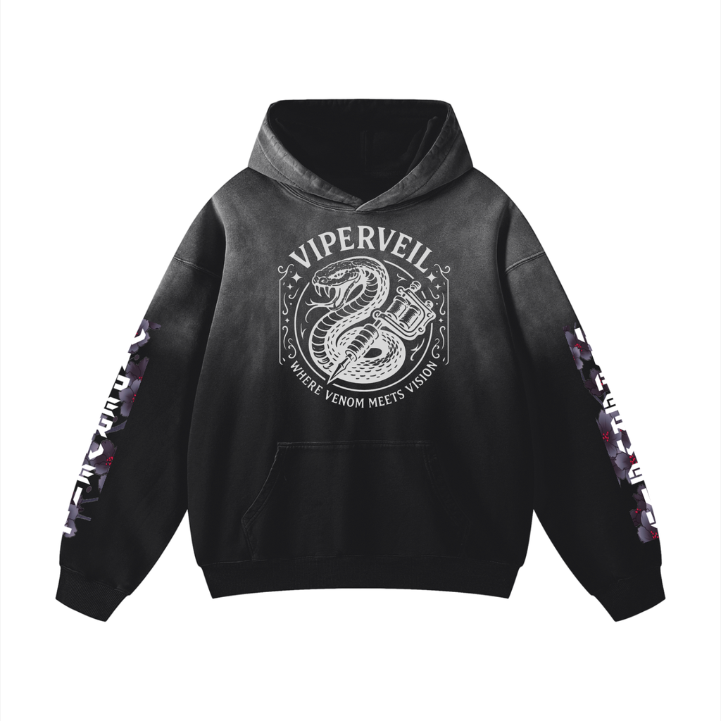 Viperveil,Goth,Tattoo,Snake,Grunge,Black