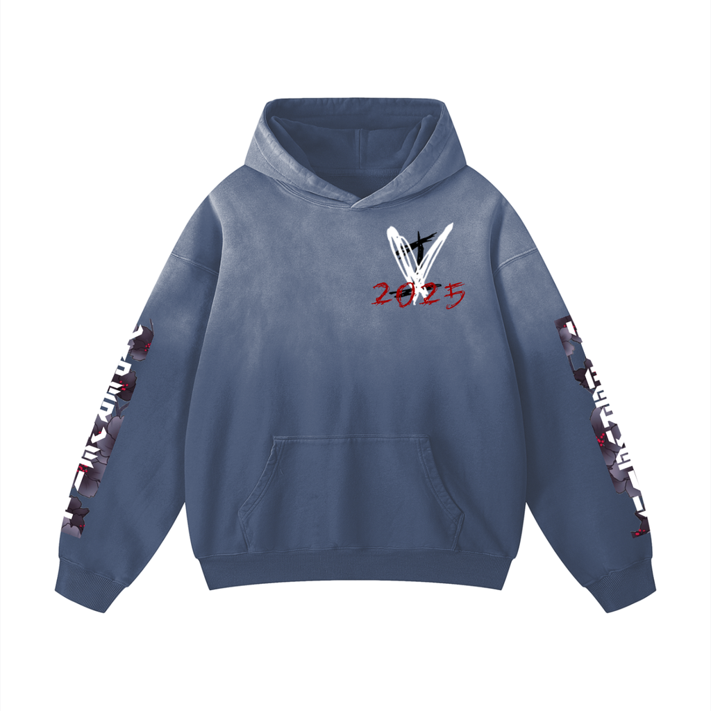 Viperveil 2025 Sunfade Oversized Hoodie