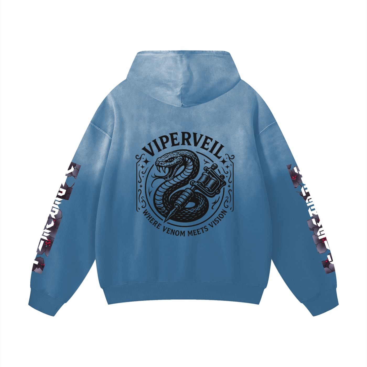 Viperveil 2025 Sunfade Oversized Hoodie