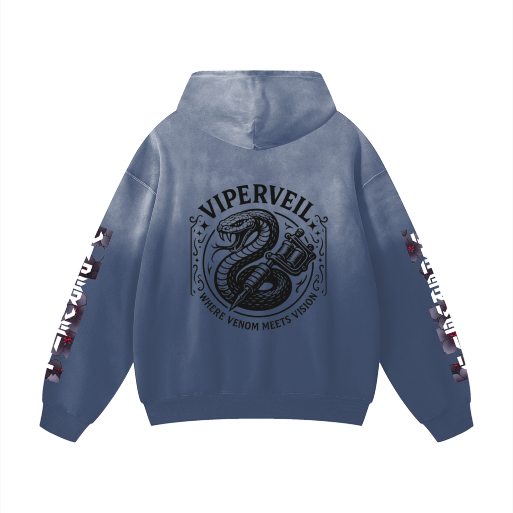 Viperveil 2025 Sunfade Oversized Hoodie