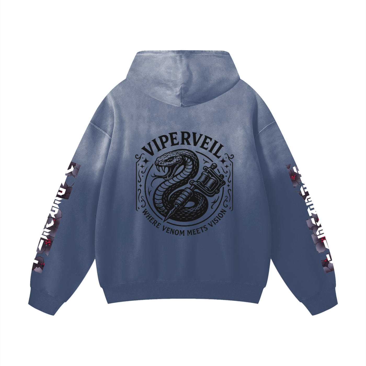 Viperveil 2025 Sunfade Oversized Hoodie