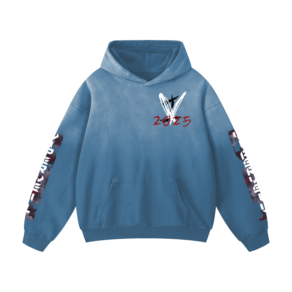 Viperveil 2025 Sunfade Oversized Hoodie
