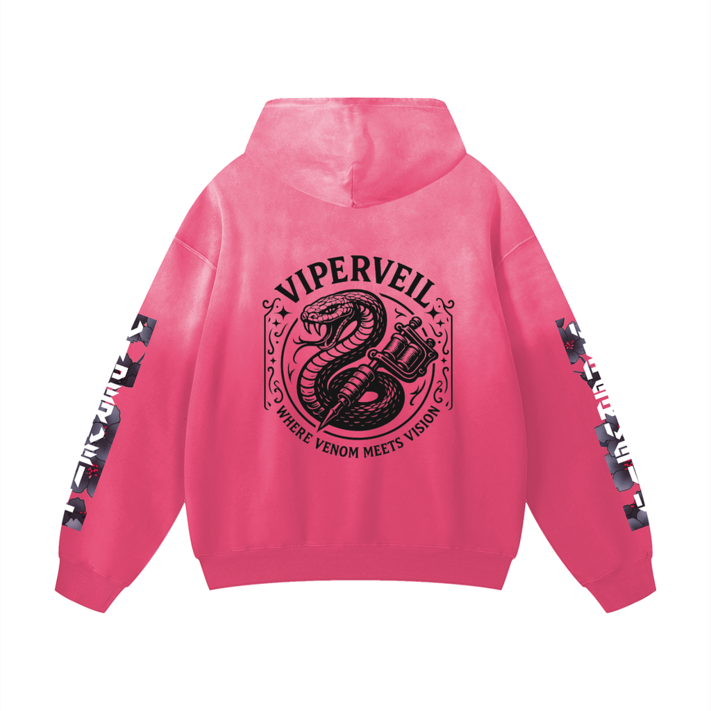 Viperveil 2025 Sunfade Oversized Hoodie